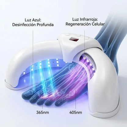 DermNail™ dispositivo LED | Ayuda a eliminar hongos y aclarar uñas